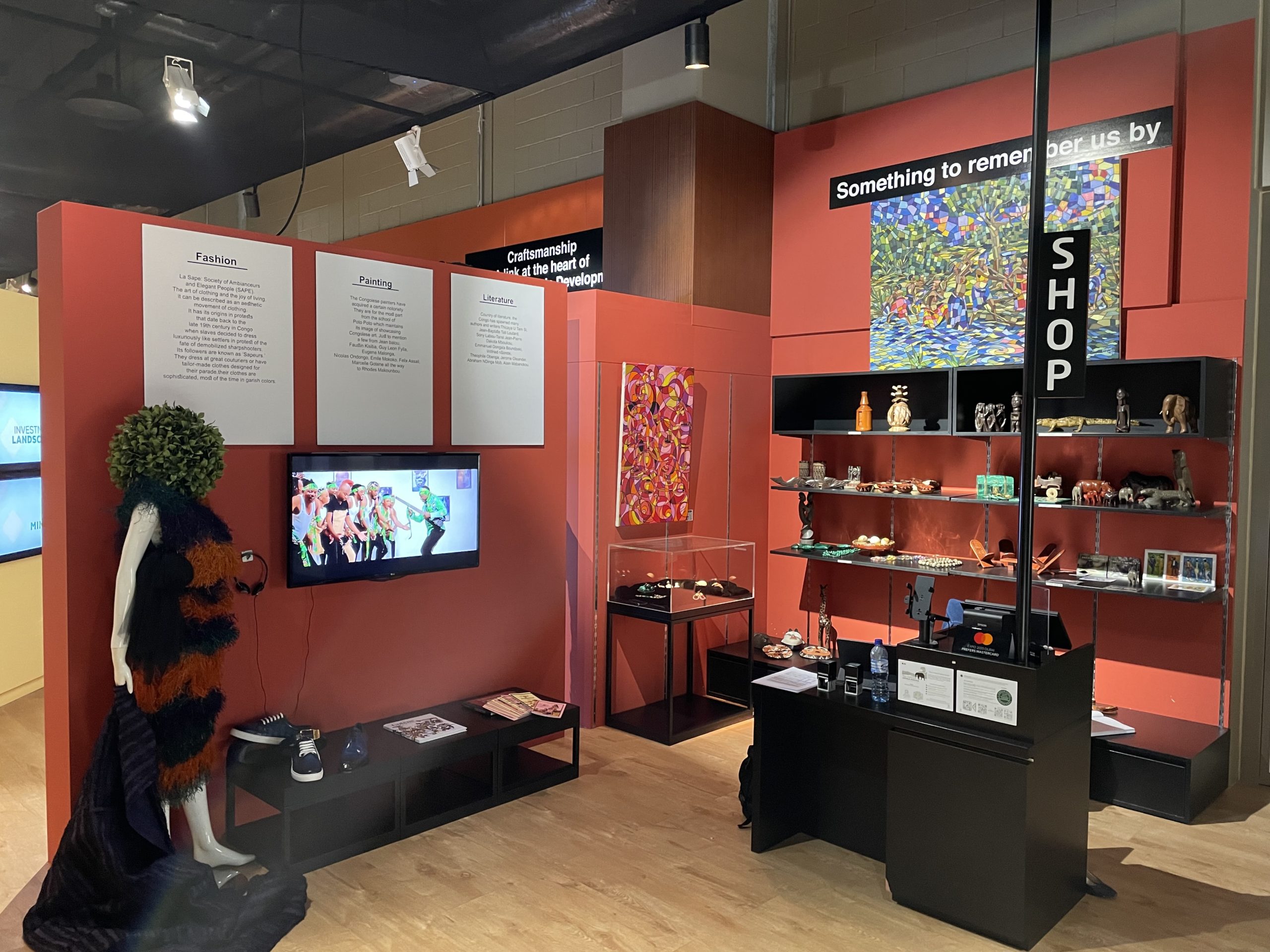 Pavillon de la République du Congo